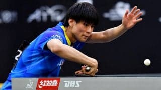 今大会2冠の戸上隼輔、あと1点が遠く　韓国・李尚洙に屈し準決勝敗退＜卓球・アジア選手権＞