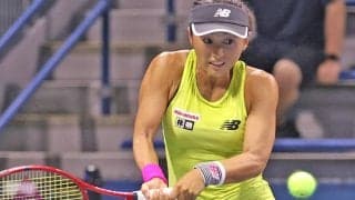 土居美咲、アメリカの新鋭リーにフルセット勝利し2回戦へ[BNPパリバ・オープン]