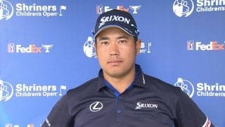 松山英樹、6アンダー10位タイ発進に「良いスタートが切れて良かった」