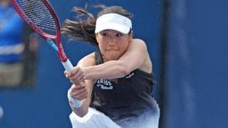 日比野菜緒、両セット先にブレークを奪うもストレートで敗れる[BNPパリバ・オープン]