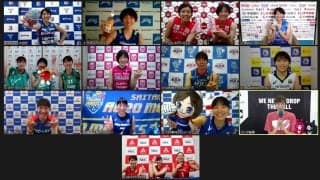 Vリーグ女子10月15日開幕　女子の開幕会見をリモートで開催