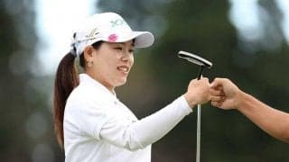 渋野日向子と初の“最終R最終組”対決　首位・勝みなみが気合「シブコと一緒に笑顔で」