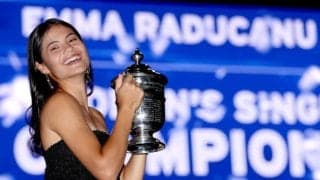 ラドゥカヌが全米優勝トロフィーを寄贈「ちょっとしたプレゼント」