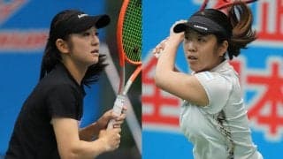 ダブルスでペアを組む川村茉那と光崎楓奈が女子シングルスで決勝へ! 片山翔は6年ぶりのベスト4[全日本テニス選手権]