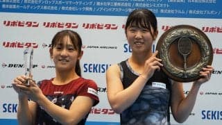 川村茉那が光崎楓奈をフルセットで下し本戦初出場にして栄冠!「まさか本当に優勝できるとは」と驚き[全日本テニス選手権]