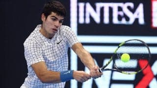 アルカラスがナカシマにセット落とさず2勝目! 決勝T進出に一番乗り[Next Gen ATPファイナルズ]