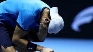 ベレッティーニ 負傷で無念の棄権