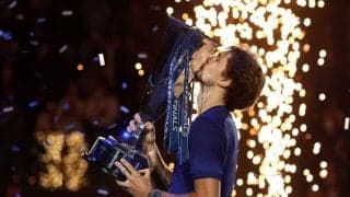 ズベレフ優勝！メドベージェフからの2年ぶりの勝利を愛犬とお祝い［Nitto ATPファイナルズ］
