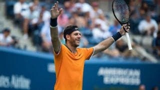 デル ポトロ、メッセージを受け取り老人ホーム訪問