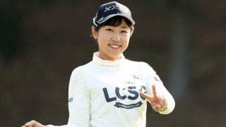 「清潔感があって可愛い」　女子ゴルフ21歳菅沼菜々、遠くからカメラ目線の1枚に反響