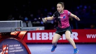 伊藤美誠、苦しい試合を勝ち切りベスト8　タイのエースとの接戦制す＜世界卓球2021＞