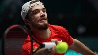 初デ杯の21歳 ガスケに金星