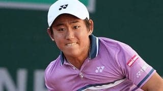 西岡良仁対チチパスで起こった爆笑シーンをテニスTVが公開、2.5万もの“いいね!”が付く