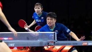 卓球全日本混合複スーパーシード発表　世界卓球銀の張本/早田は第3シードに