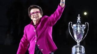 WTA創設者のキング氏、中国での大会中止決断に「立ち上がったことをうれしく思う」