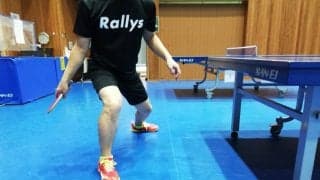 初心者が覚えなければならない正しい足の動かし方｜頭で勝つ！卓球戦術