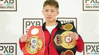 井上尚弥、リング誌最新PFPトップ3復帰ならず　10傑変動なしで4位のまま、1位はカネロ