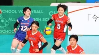 春高バレー　女子は米沢中央が２回戦進出　熊本信愛女学院もストレート勝ち