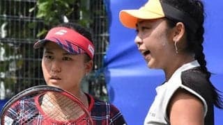穂積/二宮組 逆転負けで初戦敗退