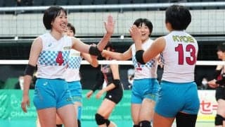 共栄学園が快勝　２回戦の相手は前々回優勝の東九州龍谷／春高バレー