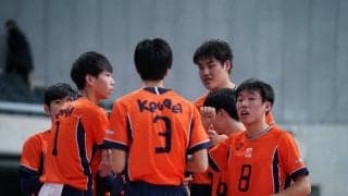 【春高】身長210cmの牧大晃が躍動！　男子1回戦で高松工芸が大分工にストレート勝ち
