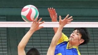 春高バレー　男子・足利大付　ストレートで４年ぶり１６強