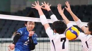 春高バレー　女子準決勝　金蘭会（大阪）３年ぶり決勝ならず