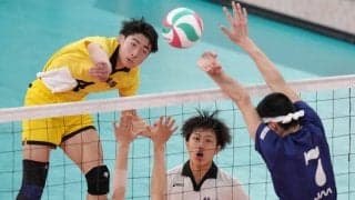 春高バレー　鎮西２冠ならず　エース舛本５２得点も逆転負け
