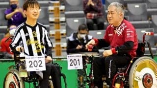 廣瀬隆喜が金メダリスト杉村英孝に勝利し、日本ボッチャ選手権連覇！