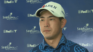 中島啓太「バーディチャンスにつける自信はあった」　40位から5位に浮上