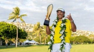 【ゴルフ】松山英樹がソニー・オープンをプレーオフで制し米通算8勝目