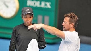 大坂なおみが、中ロブからの強打など軽めの練習。明日の2回戦は世界54位と対戦 [全豪オープン]