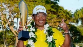 松山英樹、大会No.1ショットに選ばれた“衝撃の2オン”に米ファン興奮「信じられない」