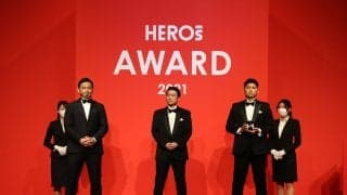 千葉ジェッツふなばしが受賞した「HEROs AWARD 2021」の模様がBS-TBS特別番組として放送