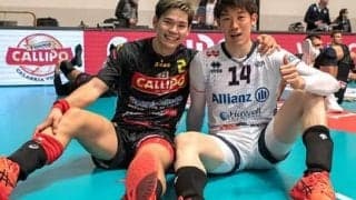 西田有志がイタリアで感じる「練習は量より質」。石川祐希に頼んだ「買い出し」や直接対決も語った