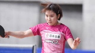 五輪代表・平野美宇 鉄壁のカットマン佐藤瞳に屈する 8強ならず【全日本卓球】