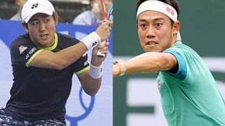 錦織は46位、西岡は108位