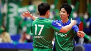 水谷隼の引退セレモニー実施　木下マイスター東京のシーズン最終戦前に