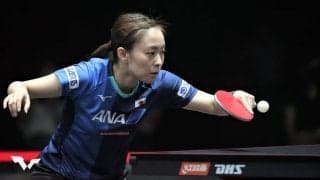 石川ら快勝で2回戦へ　張本は混合複で挽回狙う＜卓球・WTTシンガポールスマッシュ2022＞