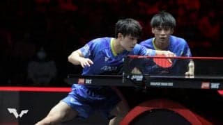 宇田・戸上組は準V　早田・伊藤は女子複で金星なるか＜卓球・WTTシンガポールスマッシュ2022＞
