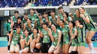 Vリーグの試合結果一覧と順位（V1男女・3月26日）