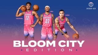 ウィザーズがワシントンD.C.の桜をあしらった来シーズンのシティエディション・ユニフォームを公開