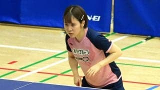 平野美宇、石川佳純をストレートで下し白星発進＜卓球・アジア競技大会選考会女子予選リーグ＞