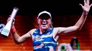 シフィオンテク 4連勝「幸せ」