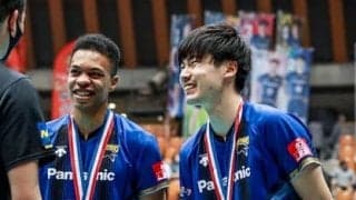 現役大学生がVリーグ途中参戦で新人賞獲得。大塚達宣が語る、名門・パナソニックで得た「技術と自信」
