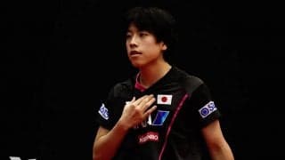 卓球男子世界ランキング(2022年第19週)｜篠塚大登が88位から59位にランクアップ