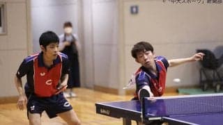 ２０１０年以来！小松・米倉組と吉岡・川畑組が男女でアベック優勝達成－関東学生卓球新人選手権大会　ダブルスの部