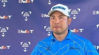 松山英樹、ボギーなしの6アンダーに「スコアを伸ばせて良かった」　