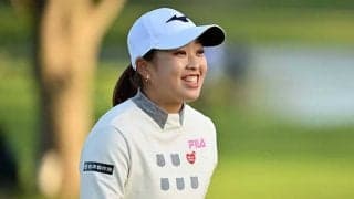 2週連続予選落ちの西郷真央に戻った笑顔　不調の原因を師匠ジャンボがズバリ指摘