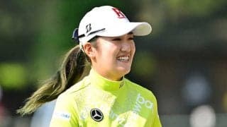 稲見萌寧、渋野日向子との同組で3位好発進　ラウンド中に談笑も「楽しく回れました」